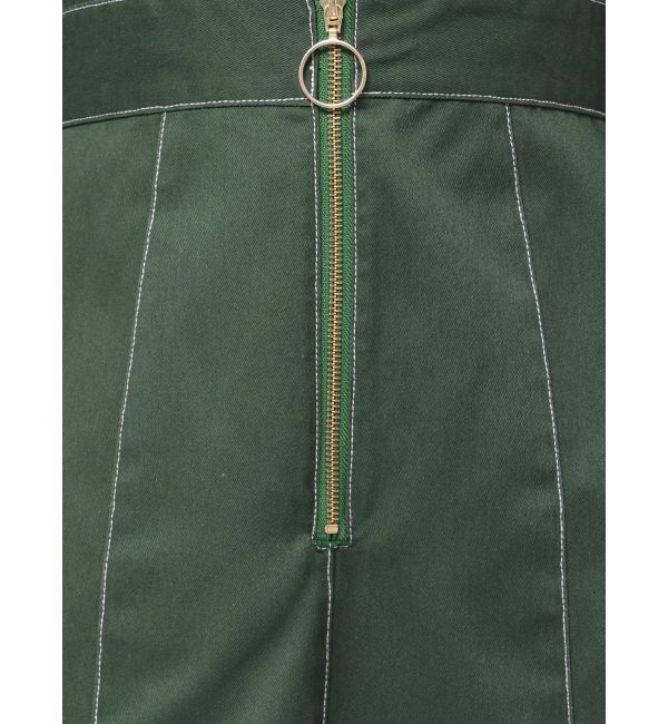 LAGUNAMOON「【別注Dickies】ZIPジャンパースカート」|ジャンパースカート|