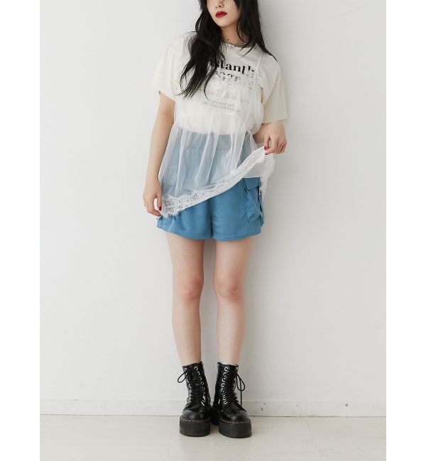 jouetie「サテンキックパンツ」|その他|