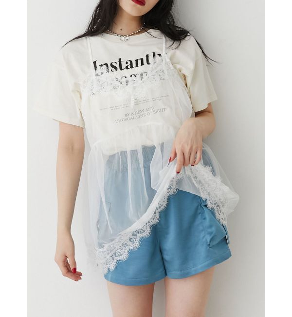 jouetie「サテンキックパンツ」|その他|