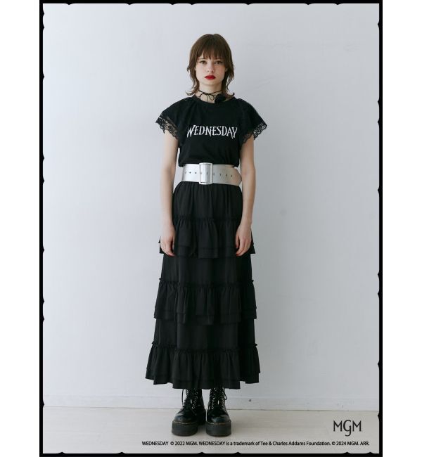 jouetie「レースドッキングラグランTシャツ【コラボ】」|Tシャツ・カットソー|