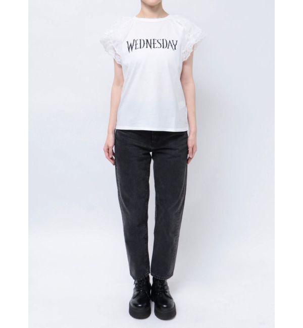 jouetie「レースドッキングラグランTシャツ【コラボ】」|Tシャツ・カットソー|