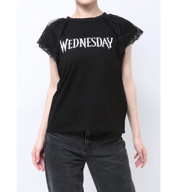 jouetie「レースドッキングラグランTシャツ【コラボ】」|Tシャツ・カットソー|