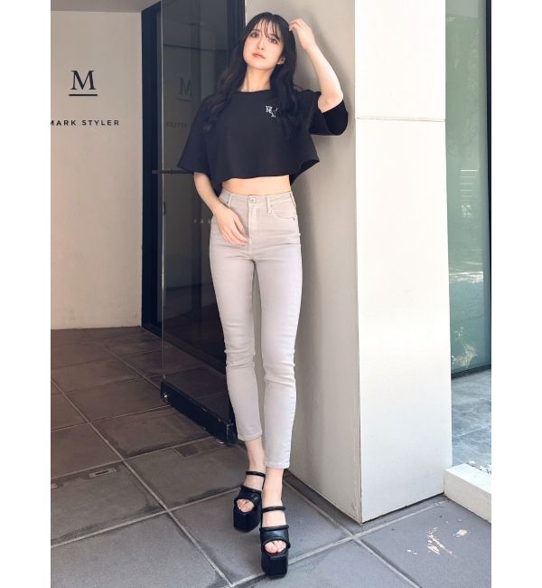 GYDA「ハイウエスト stretchy カラーパンツ」|その他|