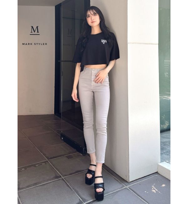 GYDA「ハイウエスト stretchy カラーパンツ」|その他|