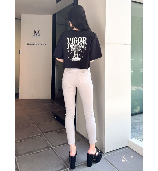 GYDA「ハイウエスト stretchy カラーパンツ」|その他|