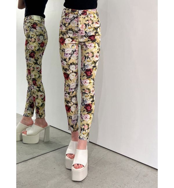 GYDA「ハイウエスト stretchy カラーパンツ」|その他|ミックス