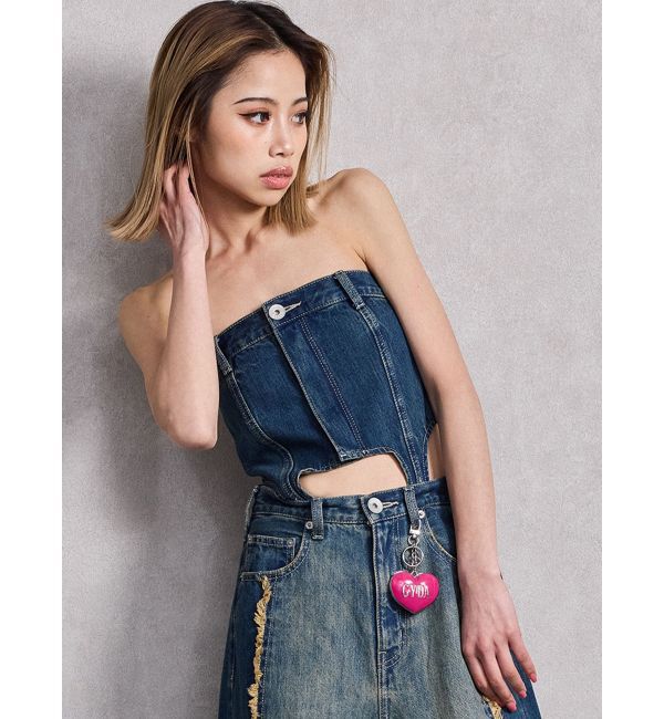 GYDA「SEPARATE デニムオールインワン」|オールインワン|