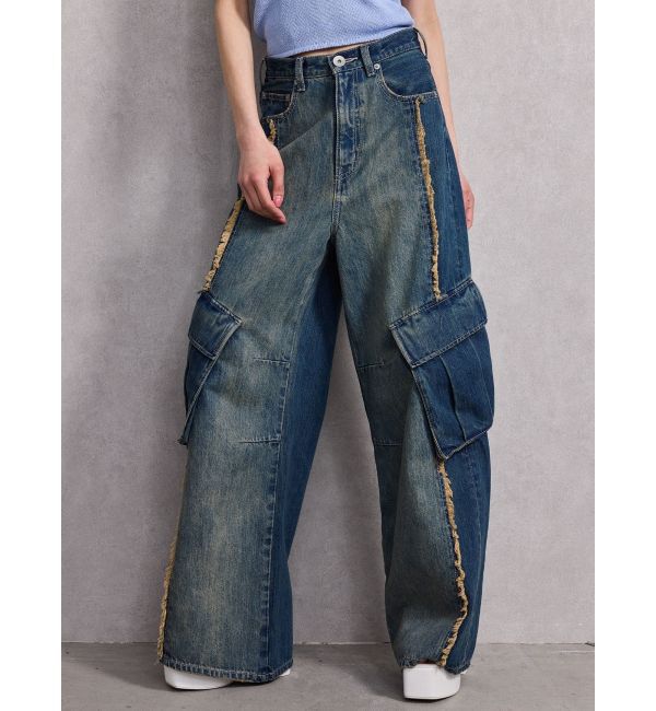 GYDA「SEPARATE デニムオールインワン」|オールインワン|