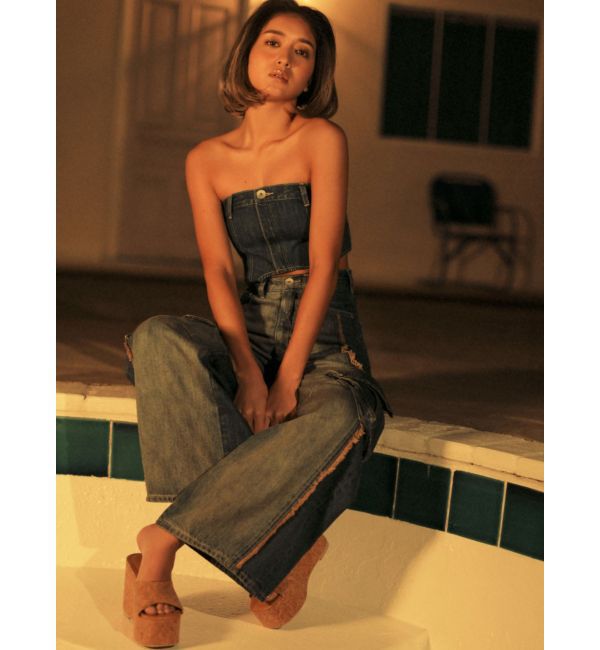 GYDA「SEPARATE デニムオールインワン」|オールインワン|