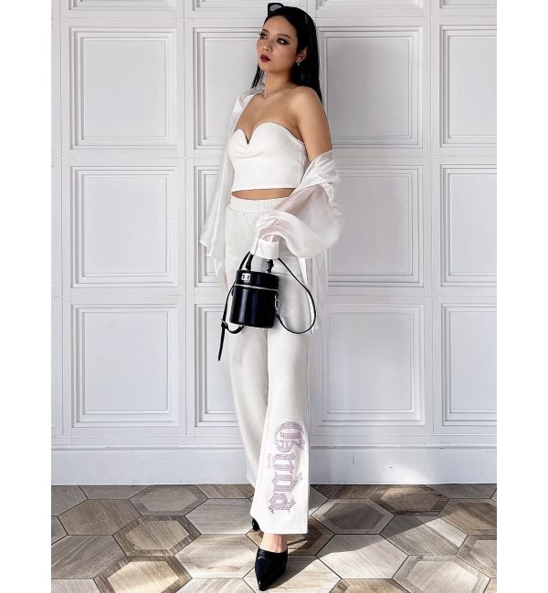 GYDA「GYDAラメフレアパンツ【SETUP着用可】」|その他|