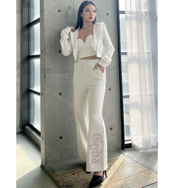 GYDA「GYDAラメフレアパンツ【SETUP着用可】」|その他|