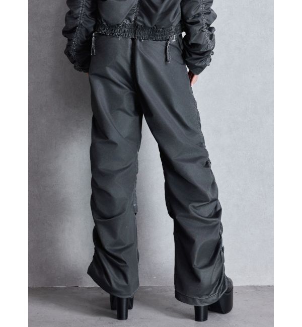 GYDA「サイドギャザーpigment processedパンツ」|その他|