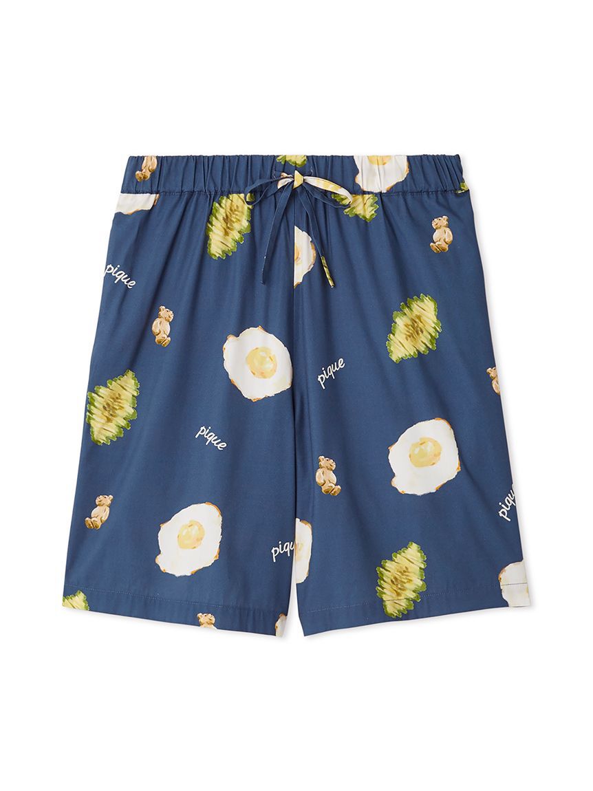 GELATO PIQUE HOMME「【HOMME】サニーサイドエッグ総柄ハーフパンツ」|その他|