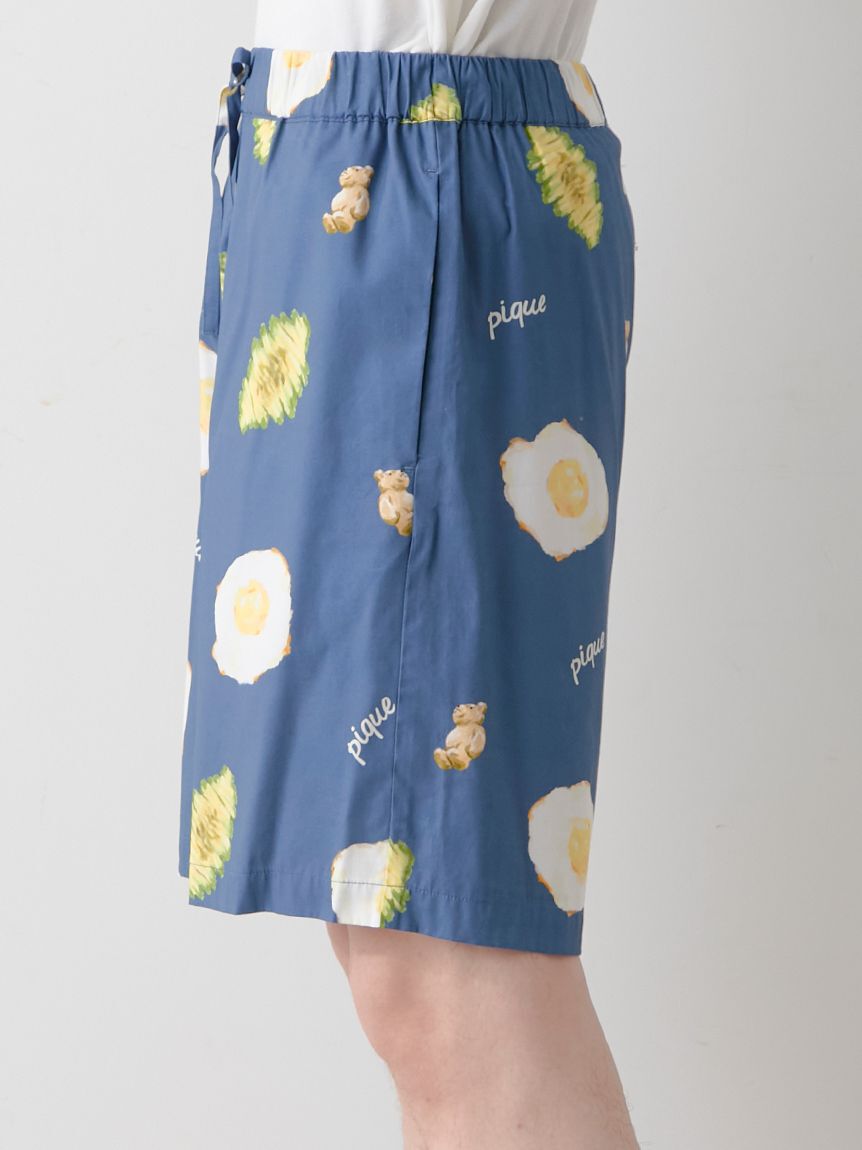 GELATO PIQUE HOMME「【HOMME】サニーサイドエッグ総柄ハーフパンツ」|その他|