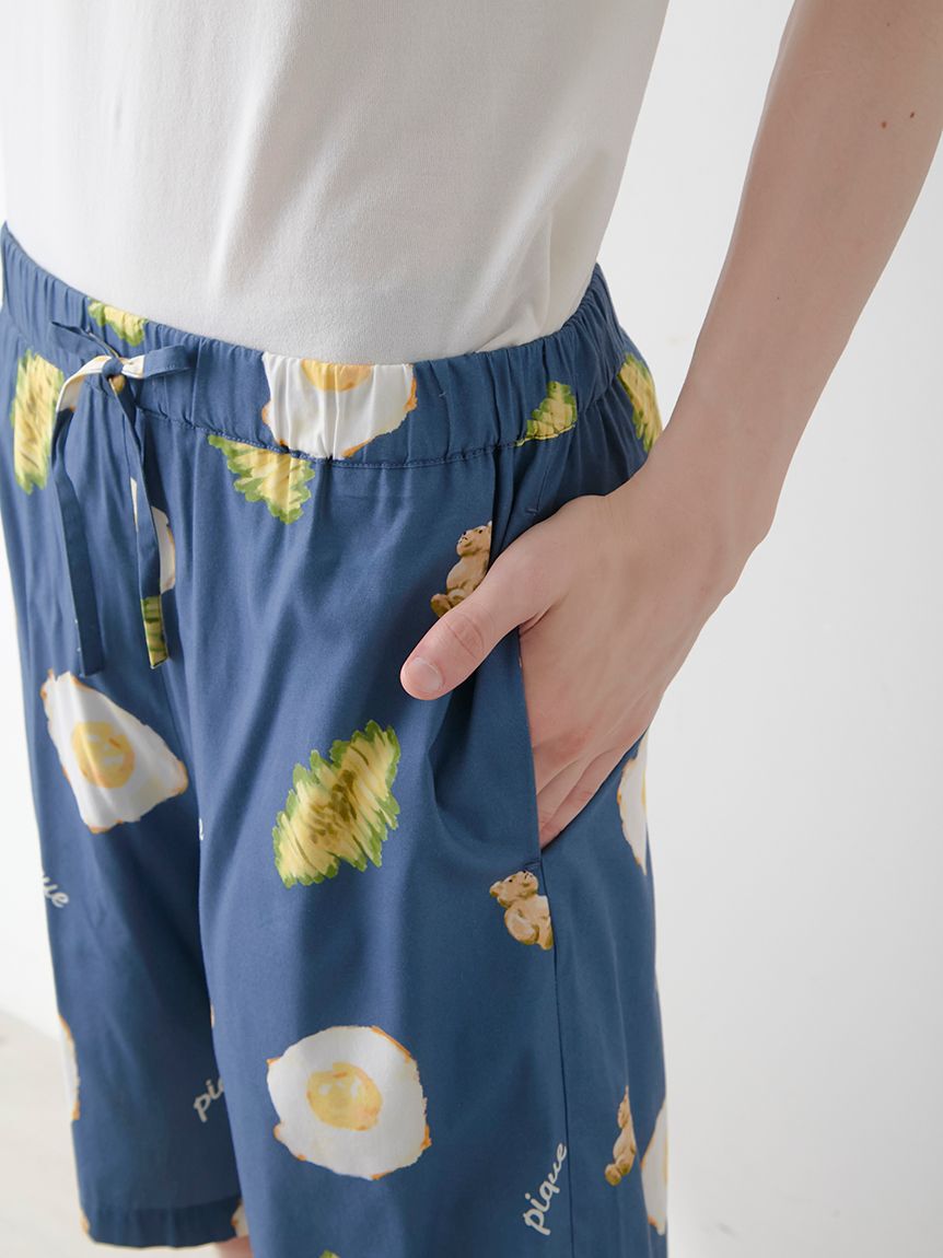 GELATO PIQUE HOMME「【HOMME】サニーサイドエッグ総柄ハーフパンツ」|その他|