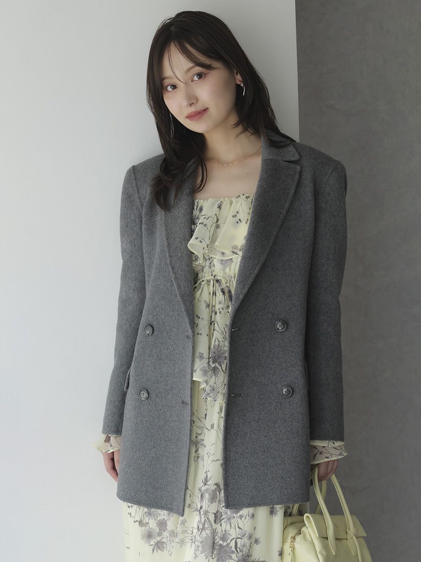 SNIDEL「テーラーリバージャケット」|テーラードジャケット|