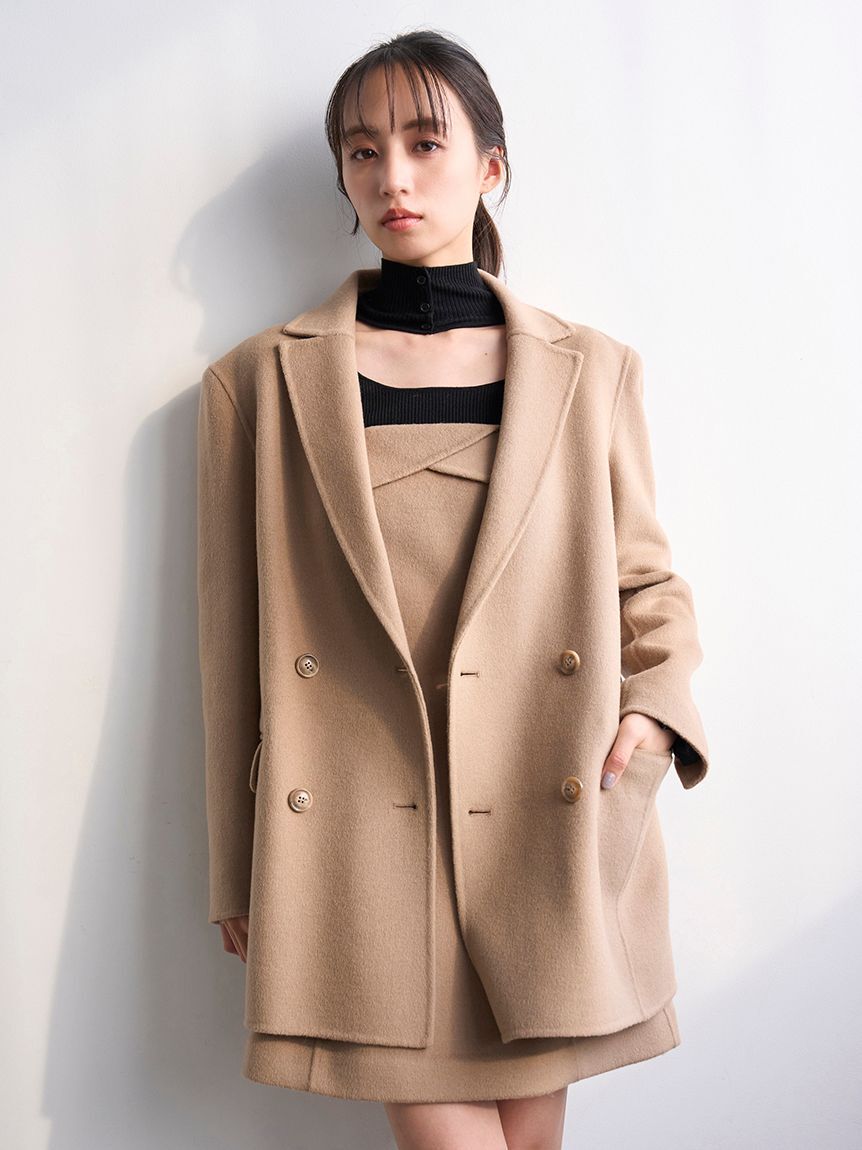 SNIDEL「テーラーリバージャケット」|テーラードジャケット|