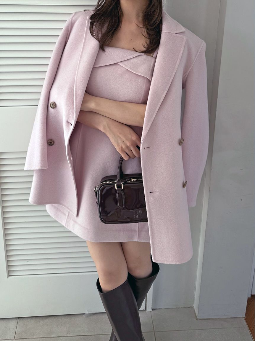 SNIDEL「テーラーリバージャケット」|テーラードジャケット|PNK