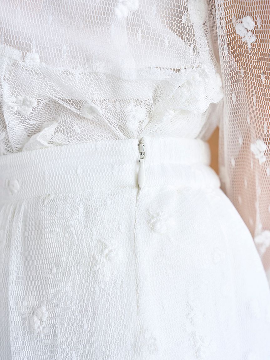 SNIDEL「チュールエンブロイダリースカショーパン」|その他|