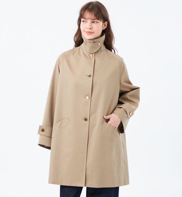 MACKINTOSH PHILOSOPHY「【WELBURY(ウェルベリー)】シャンブレーギャバジン」|ステンカラーコート|