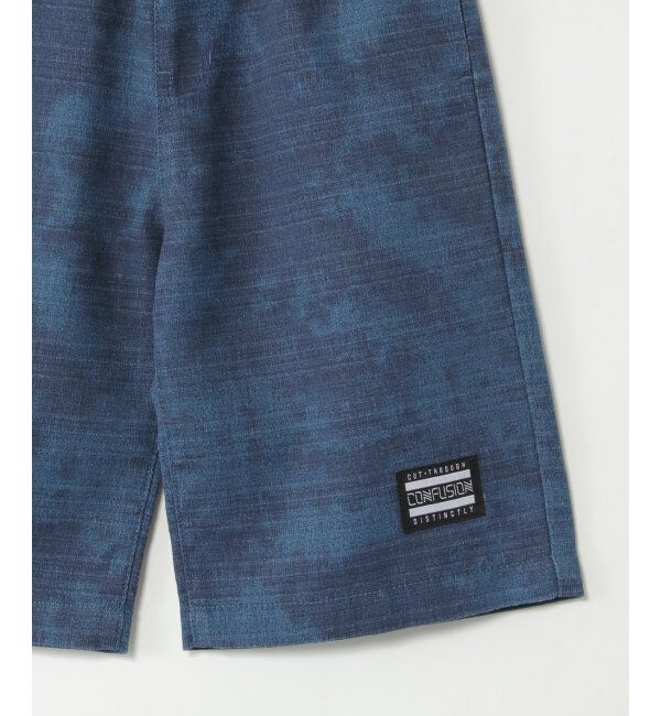 ikka kids「ムラ染め風ハーフパンツ（120~160cm）」|その他|