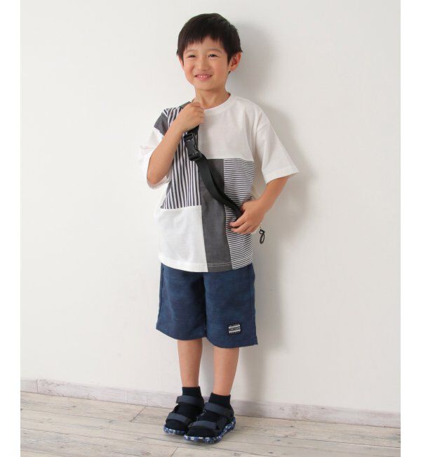 ikka kids「ムラ染め風ハーフパンツ（120~160cm）」|その他|