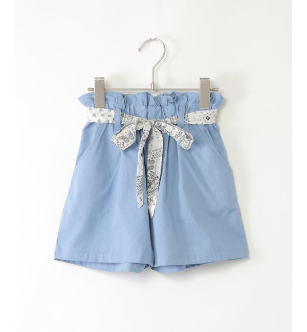 ikka kids「スカーフベルト付きキュロット（120~160cm）」|その他|