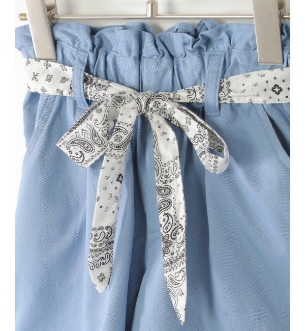 ikka kids「スカーフベルト付きキュロット（120~160cm）」|その他|