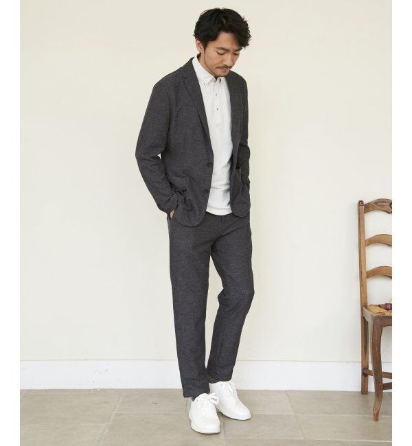 IKKA LOUNGE「【セットアップ対応】GOKU楽ワーク メランジライトパンツ」|その他|