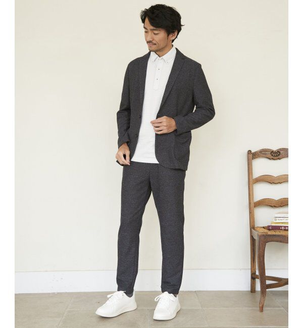 IKKA LOUNGE「【セットアップ対応】GOKU楽ワーク メランジライトパンツ」|その他|