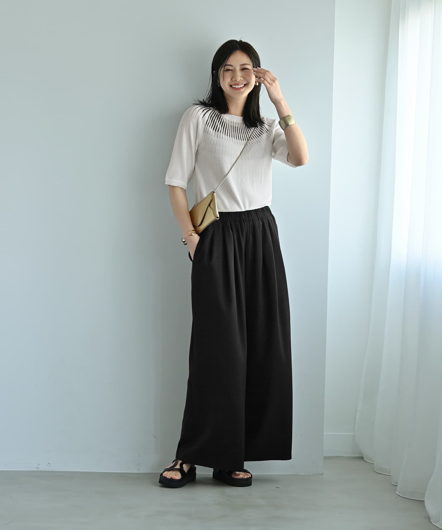 STYLE DELI「【Kana Oyama&times;BLK001】セットアップパンツ／DELI size」|その他|