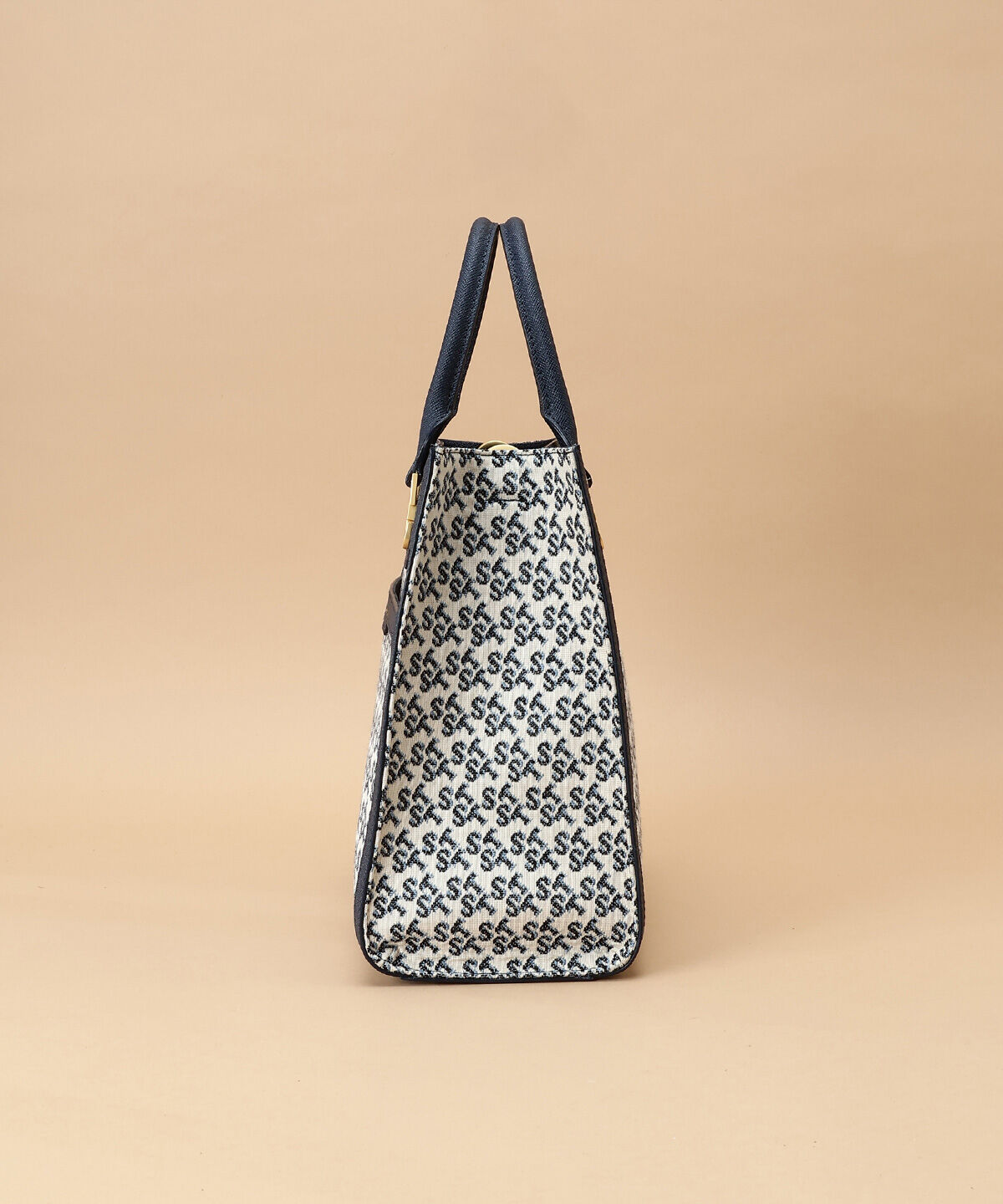 Samantha Thavasa「ST Jacquard シルエット スクエアトートバッグ」|トートバッグ|