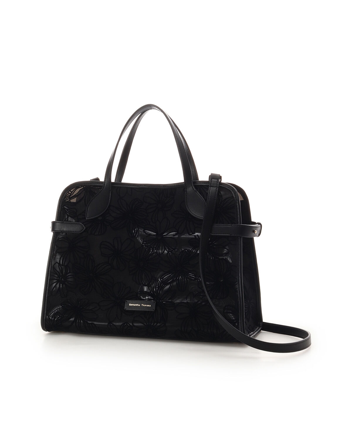 Samantha Thavasa「フラワーチュールハンドバッグ 大サイズ」|ハンドバッグ|