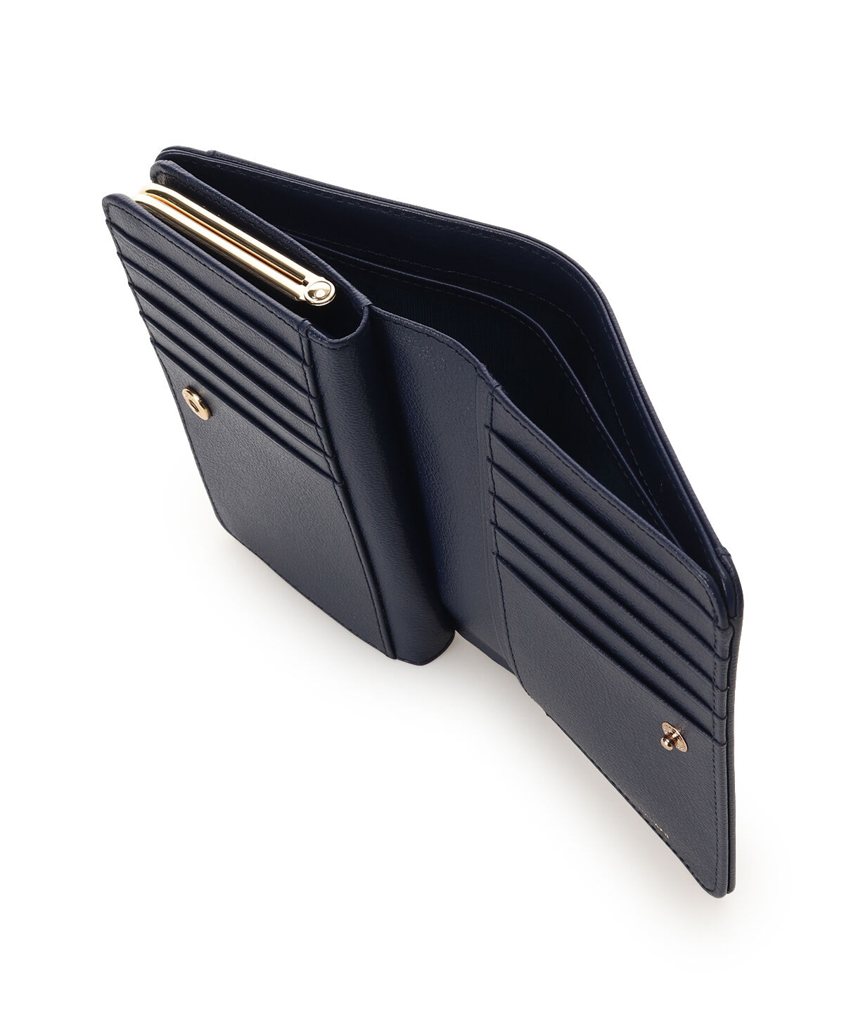 Samantha Thavasa「フラワーモチーフ 口金折財布」|財布|