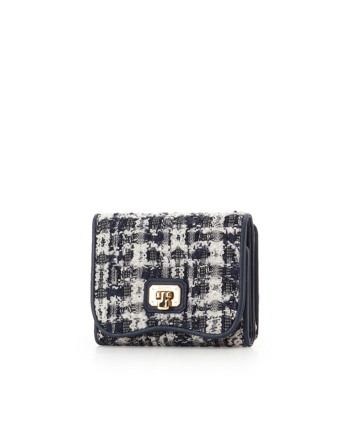 Samantha Thavasa「オリジナル金具ツイード 折財布」|財布|