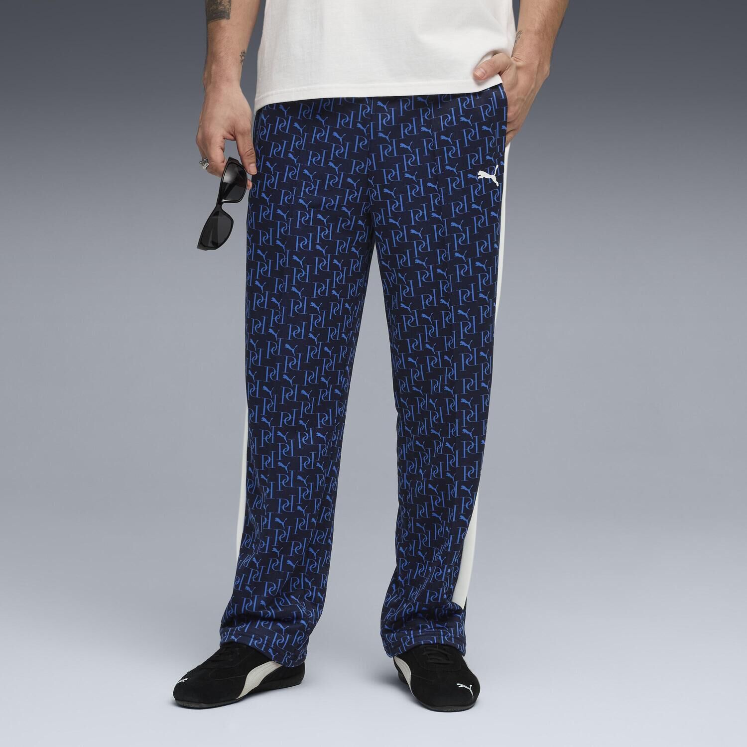 PUMA「【PUMA ｳｪｱ】M T7 AOP RELAXED TRACK PANTS」|チノ|