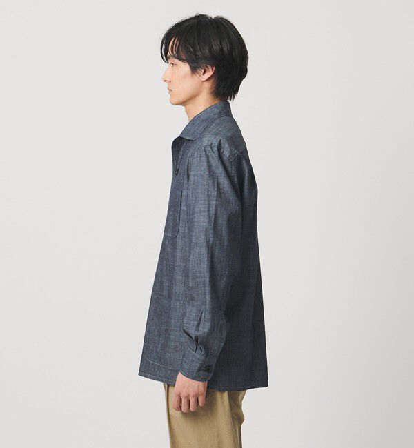 UNITED ARROWS「デニム シャツジャケット」|シャツ・ブラウス|