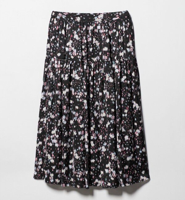 UNITED ARROWS「サテン フラワープリント スカート ‐ウォッシャブル‐」|スカート|その他3