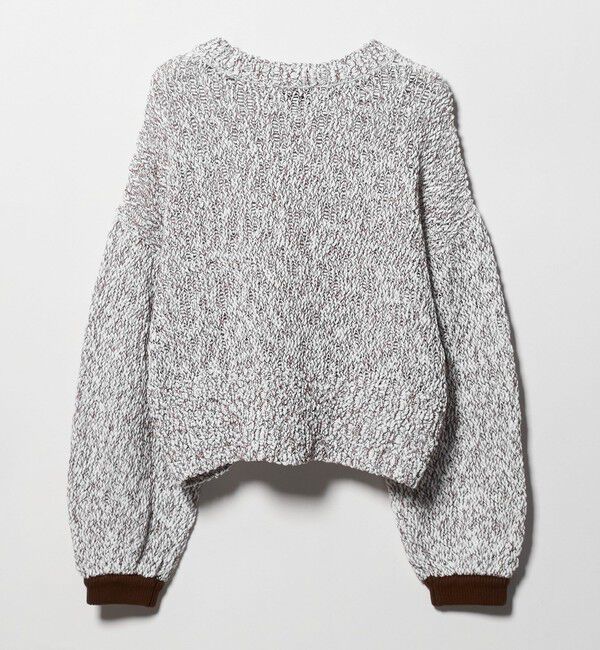 UNITED ARROWS「カラーミックス クルーネックニット」|ニット・セーター|