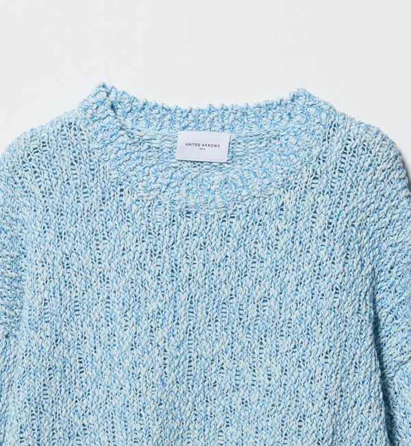 UNITED ARROWS「カラーミックス クルーネックニット」|ニット・セーター|