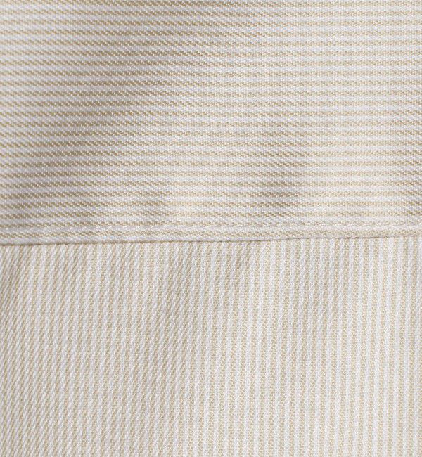 UNITED ARROWS green label relaxing「コットン ナローストライプ ワイドカラー ドレスシャツ -イージーアイロン-」|シャツ・ブラウス|