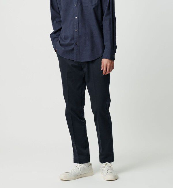 UNITED ARROWS green label relaxing「TC サテン スマートレッグ S1 イージーパンツ -ストレッチ-」|その他|NAVY