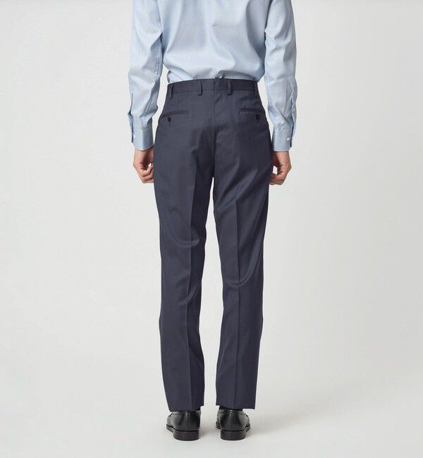 UNITED ARROWS green label relaxing「DRAGO ミニヘリンボーン CLS ノープリーツ スーツパンツ」|スーツ|