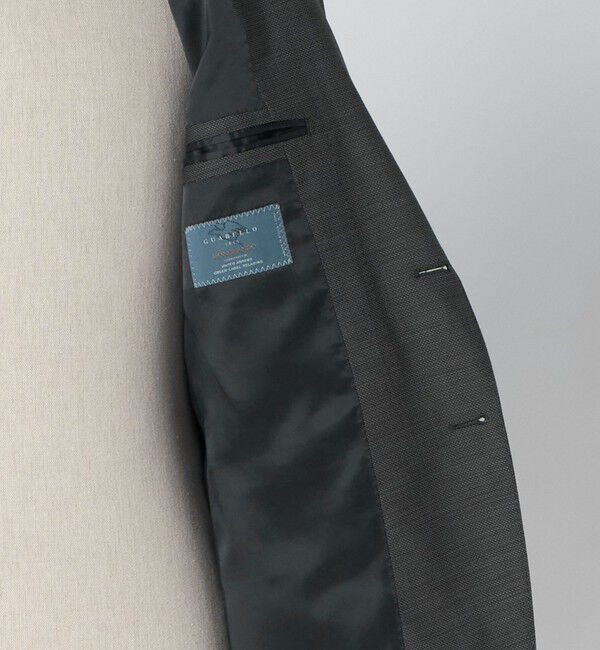 UNITED ARROWS green label relaxing「GUABELLO 組織無地 2B MF スーツジャケット」|スーツ|