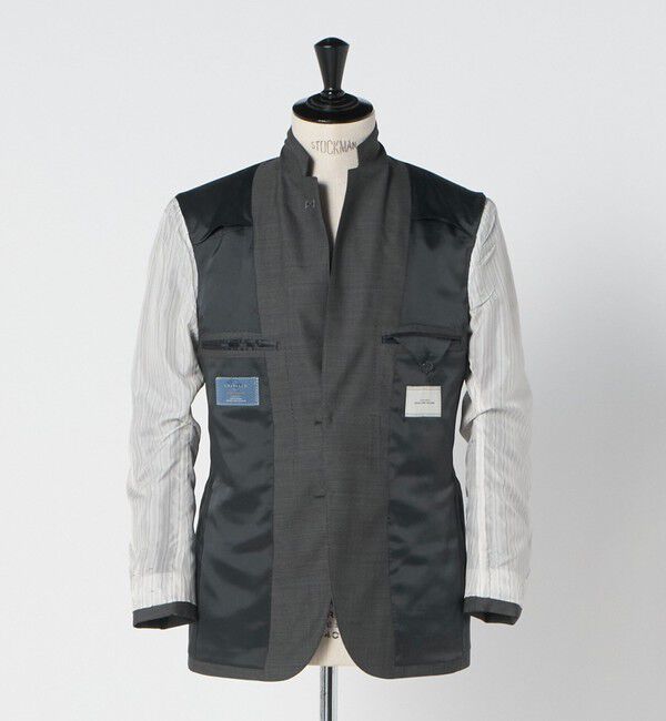 UNITED ARROWS green label relaxing「GUABELLO 組織無地 2B MF スーツジャケット」|スーツ|