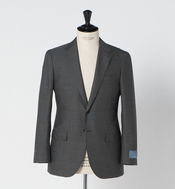 UNITED ARROWS green label relaxing「GUABELLO 組織無地 2B MF スーツジャケット」|スーツ|