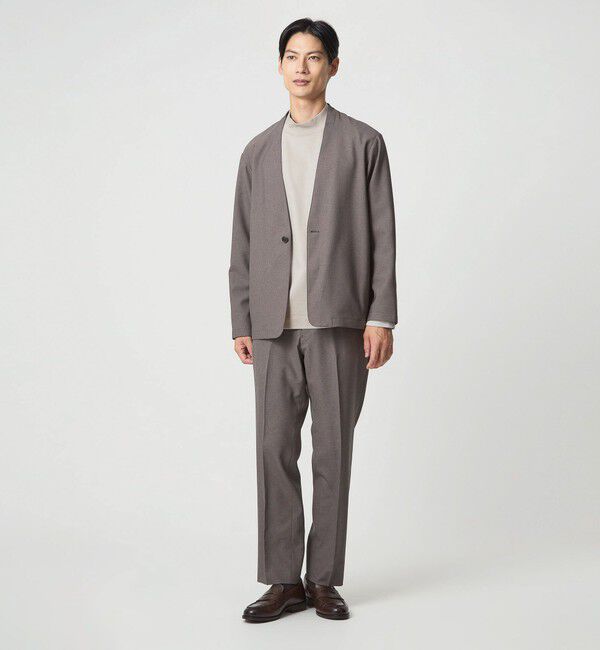 UNITED ARROWS green label relaxing「L/A ポンチ モックネック カットソー -抗菌-」|Tシャツ・カットソー|