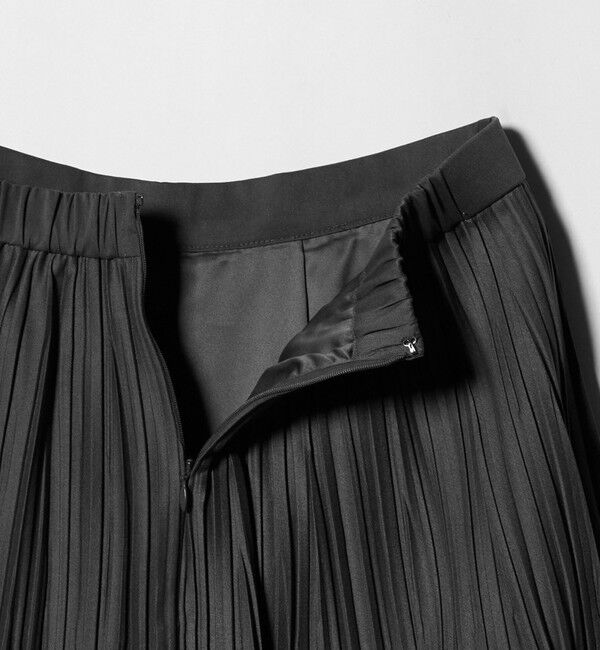 UNITED ARROWS green label relaxing「シアー プリーツ スカート」|フレア|