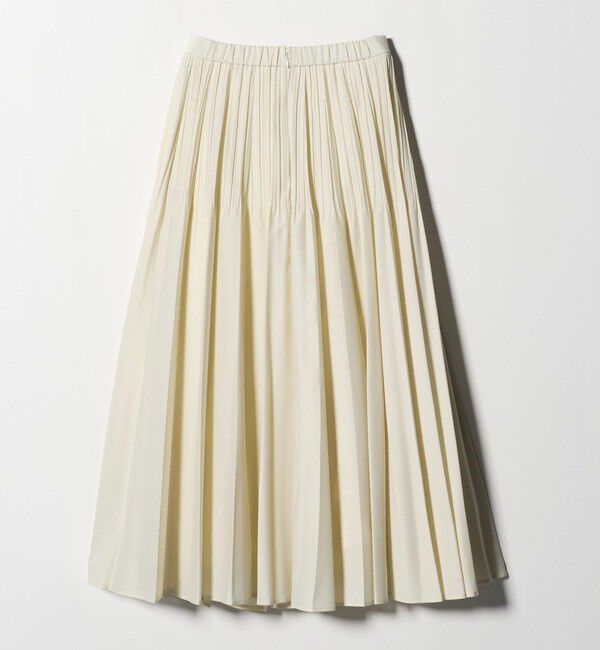 UNITED ARROWS green label relaxing「シアー プリーツ スカート」|フレア|