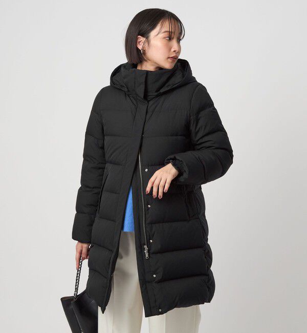 UNITED ARROWS GREEN LABEL レディースロングダウン フード ロング ダウン（UNITED ARROWS green label relaxing）｜ルミネ